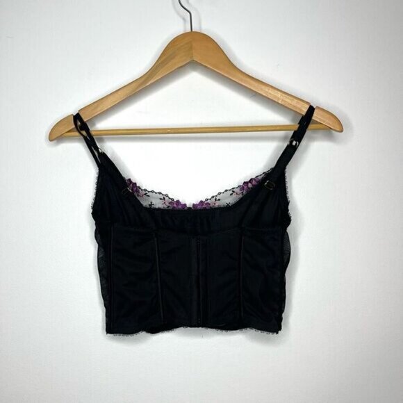 Victorias Secret Women’s Size Small Very Sexy Floral Embroidered Corset Top - Picture 5 of 10